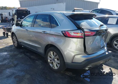 2022 Ford Edge Titanium from USA, damaged, VIN 2FMPK4K9XNBA92148